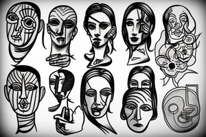 censorship, totalitarianism and terror tattoo idea