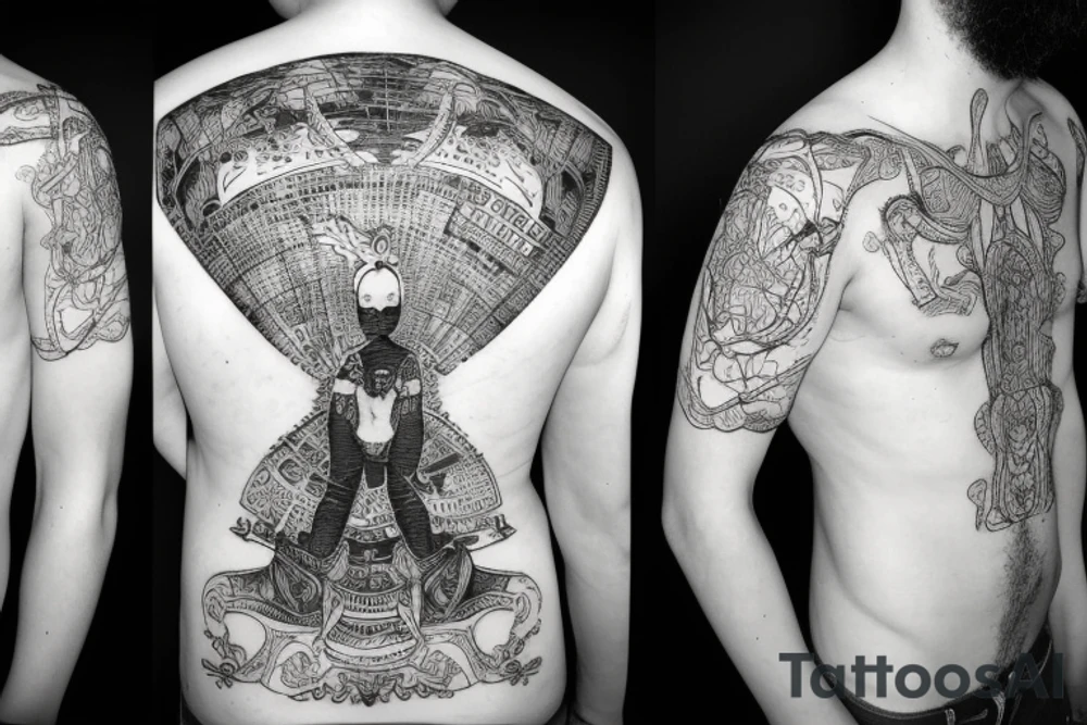 censorship, totalitarianism and terror tattoo idea