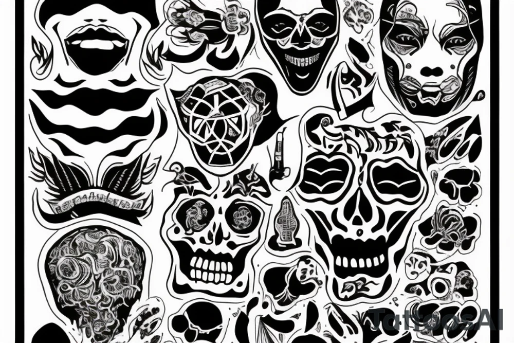 censorship, totalitarianism and terror tattoo idea