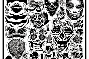 censorship, totalitarianism and terror tattoo idea