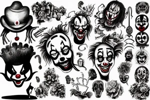 IT clown devouring tattoo idea