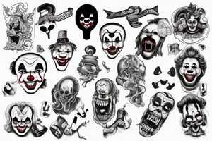 IT clown devouring tattoo idea