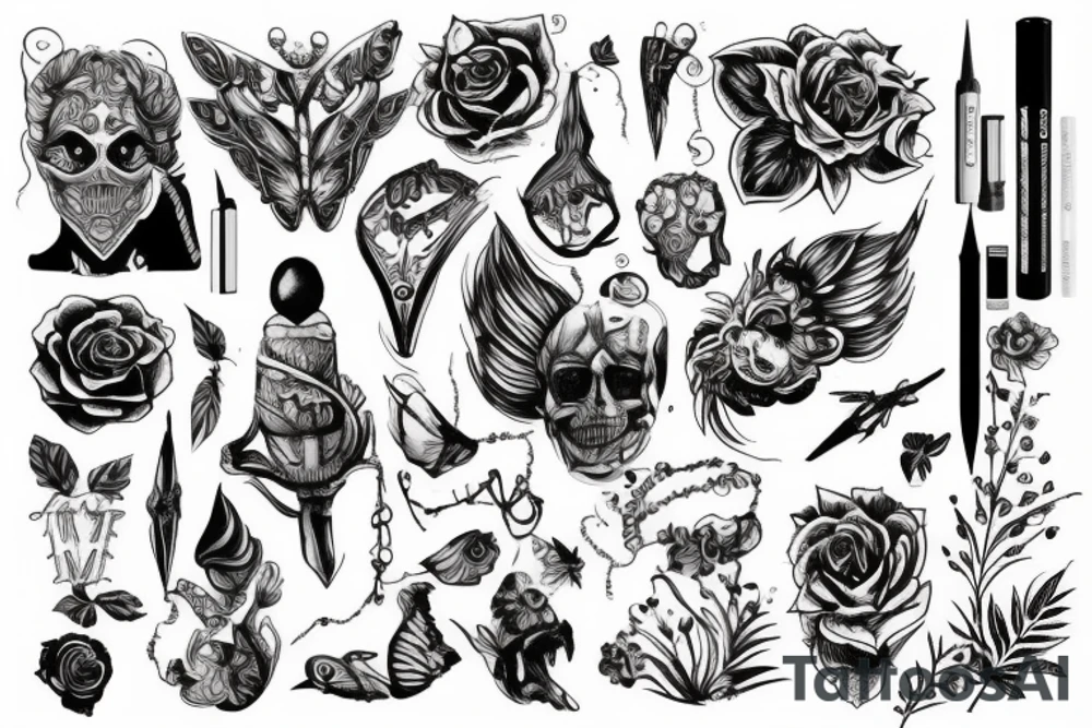 Ракета граната бомба tattoo idea