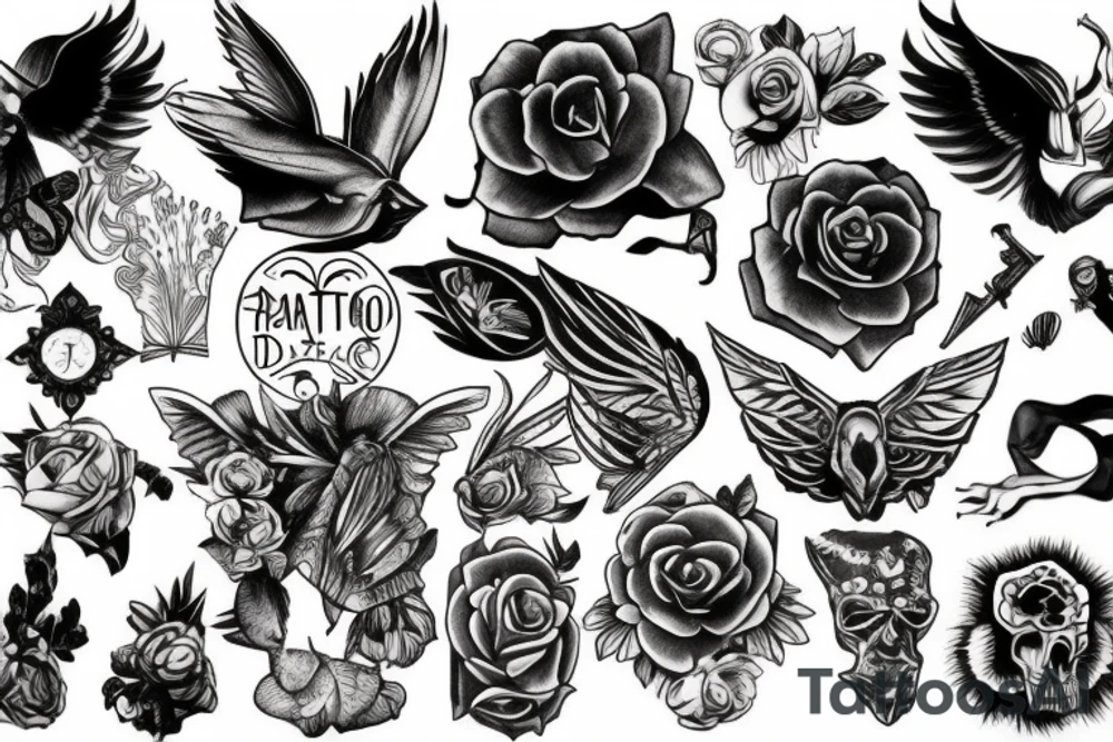Граната tattoo idea