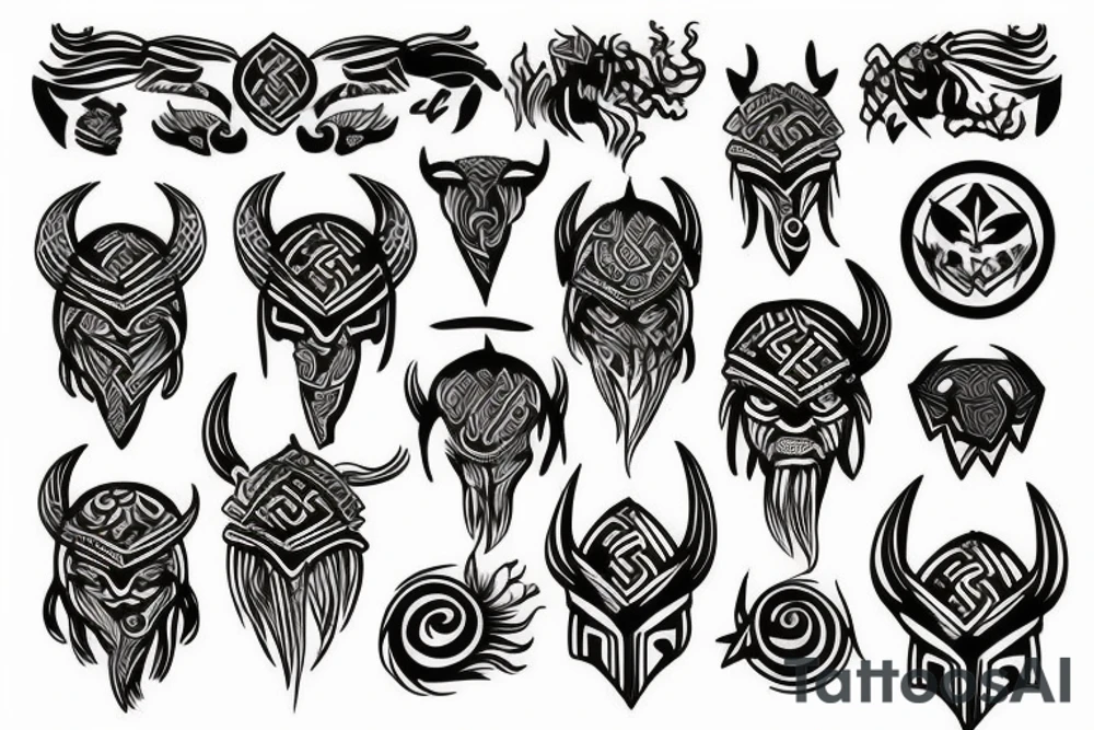 vikings tattoo idea