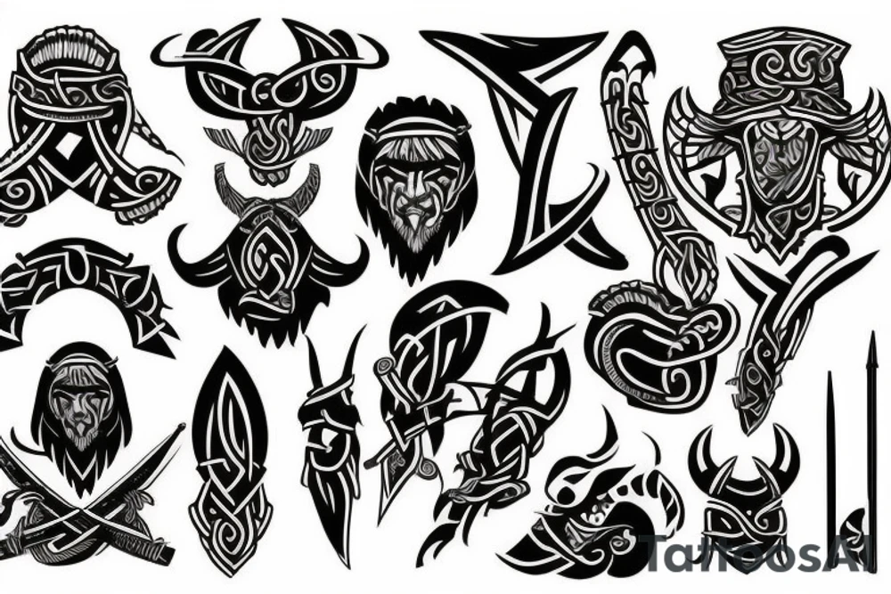 vikings tattoo idea