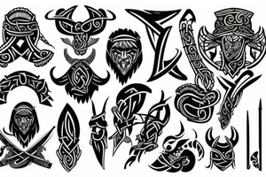 vikings tattoo idea