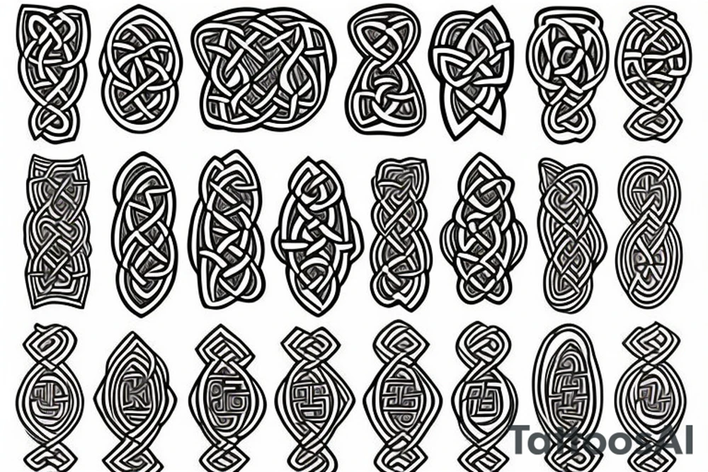 Celtic signs tattoo idea