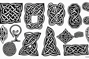 Celtic signs tattoo idea