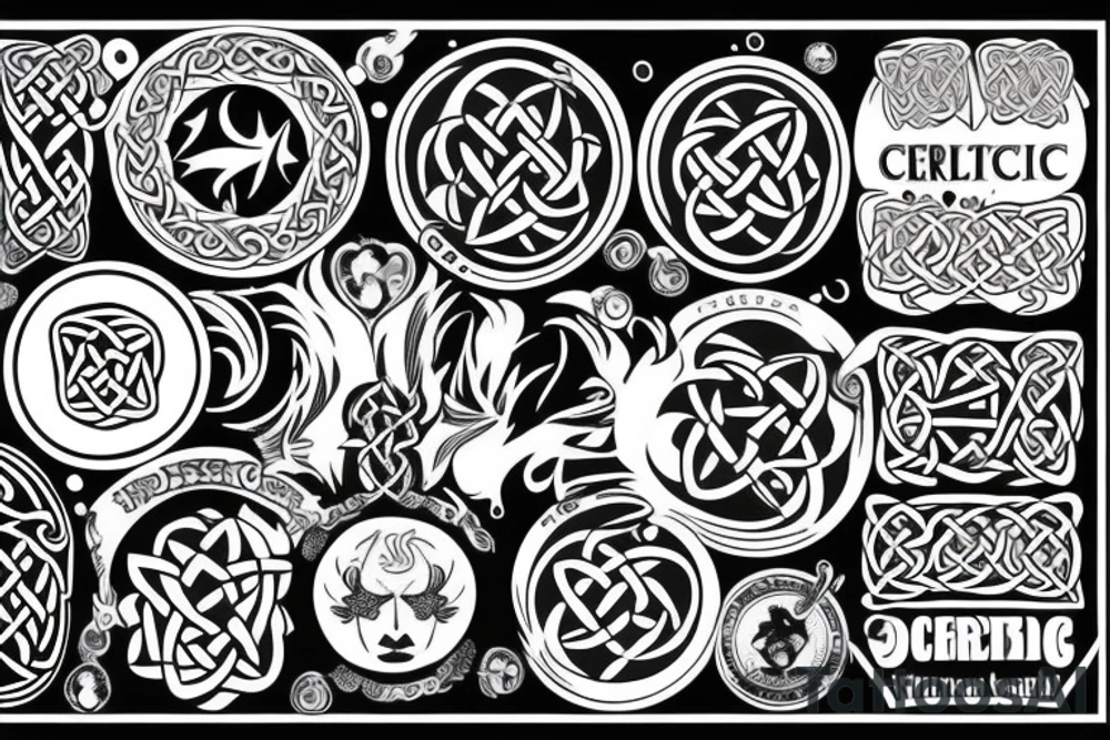Celtic signs tattoo idea
