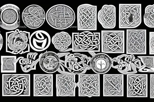 Celtic signs tattoo idea