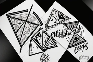 triangle tattoo idea
