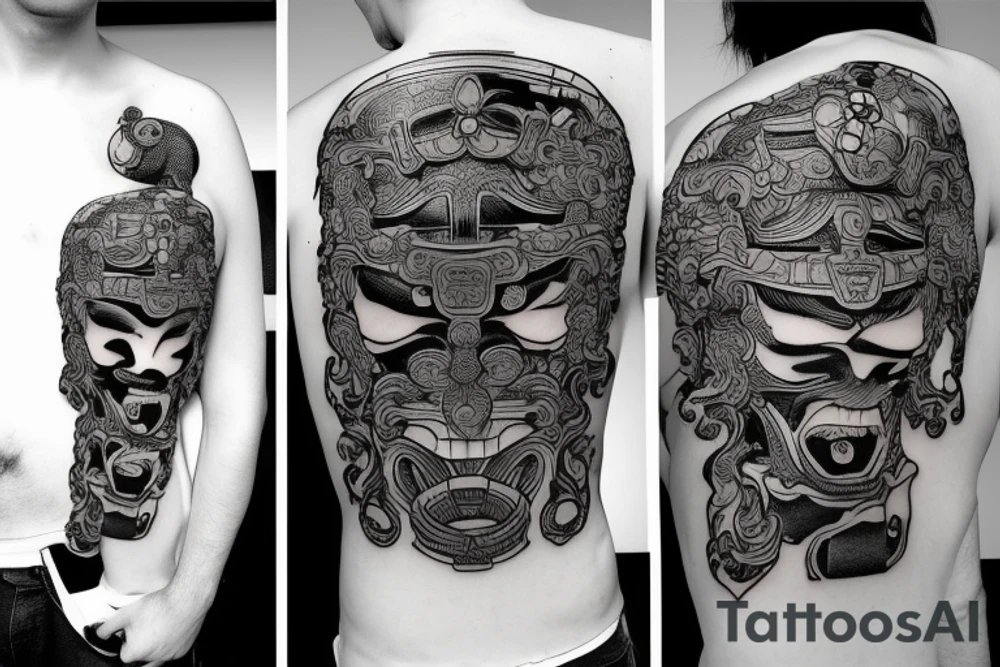 samurai tattoo idea