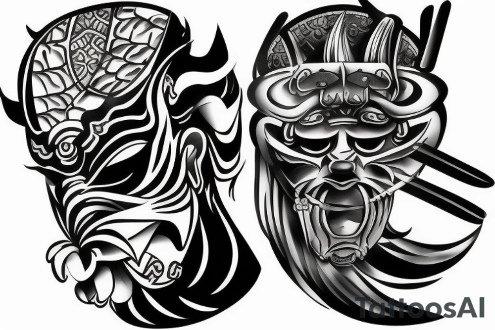 samurai tattoo idea