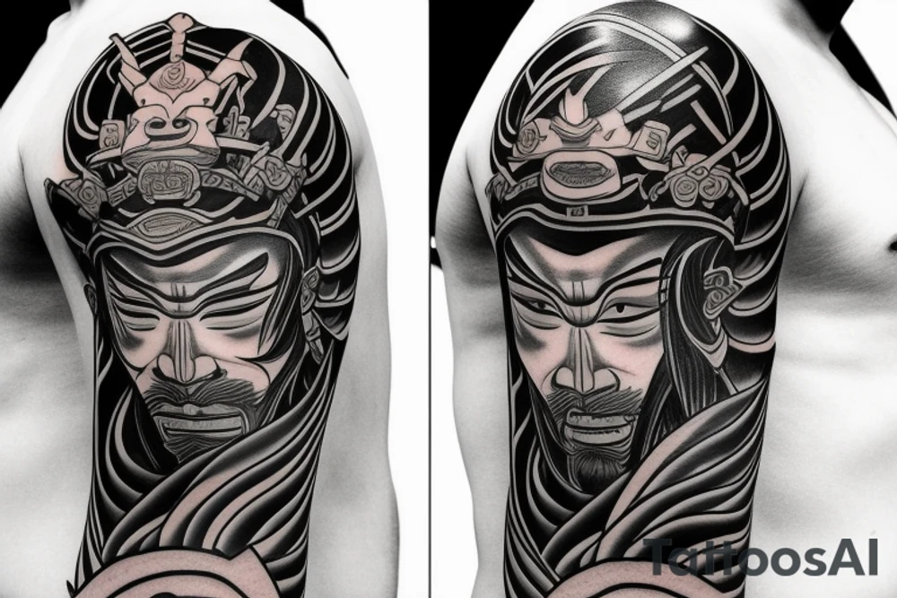 samurai tattoo idea