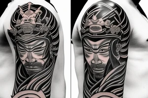 samurai tattoo idea