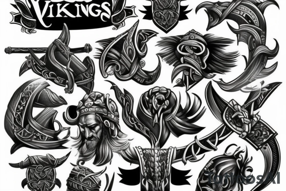 vikings tattoo idea