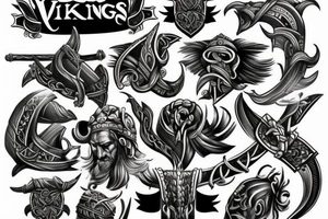 vikings tattoo idea