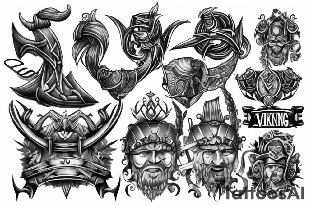 vikings tattoo idea