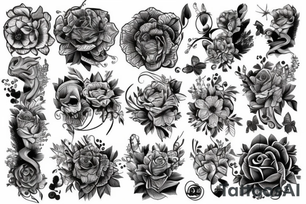 лиса tattoo idea