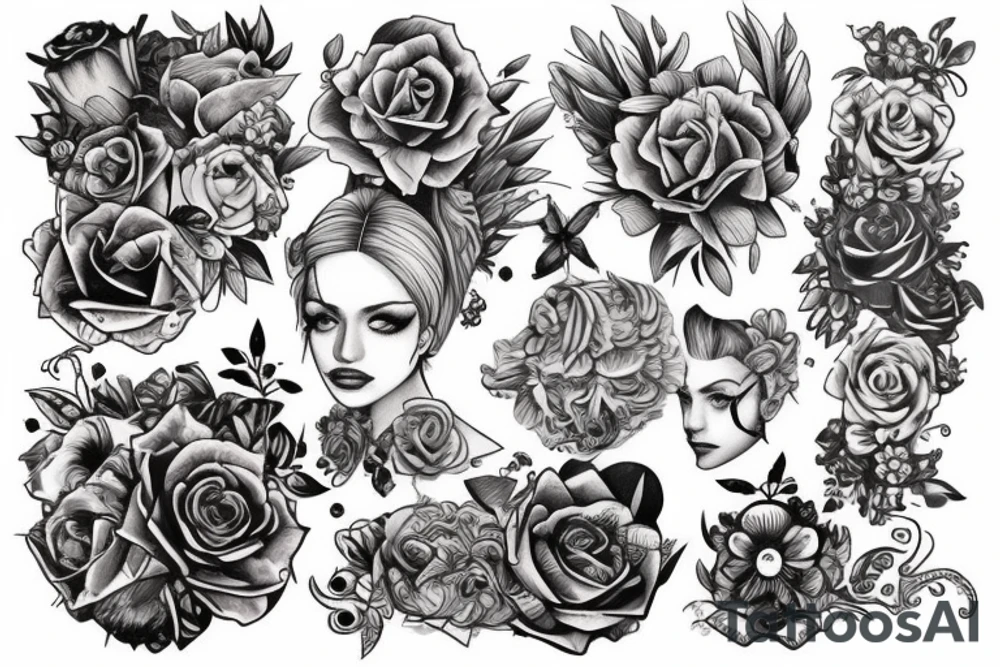лиса tattoo idea