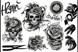 hate pain tattoo idea