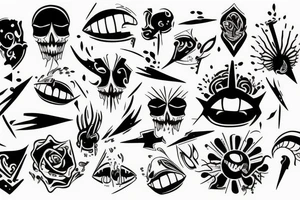 hate pain tattoo idea
