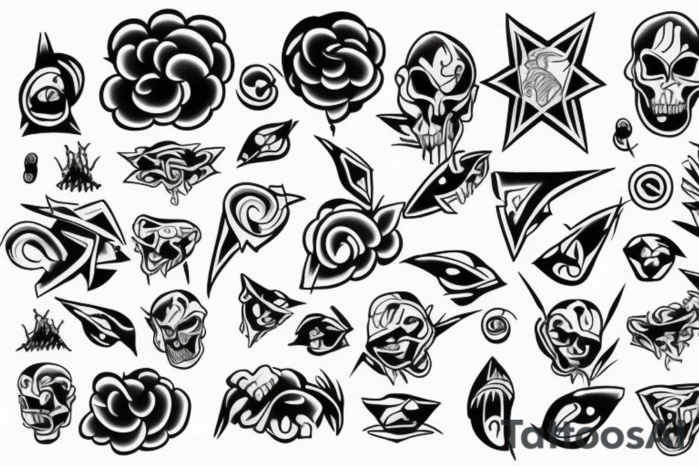 hate pain tattoo idea