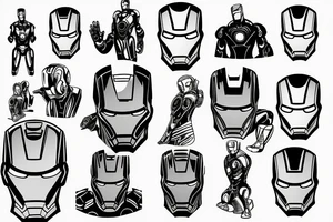iron Man tattoo idea