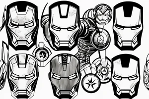 iron Man tattoo idea