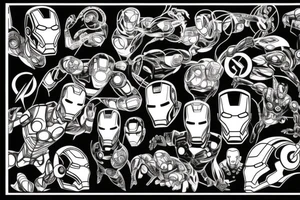 iron Man tattoo idea