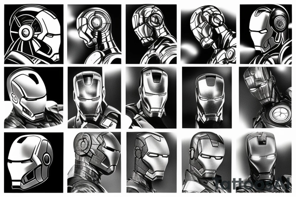 iron Man tattoo idea