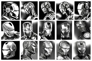 iron Man tattoo idea