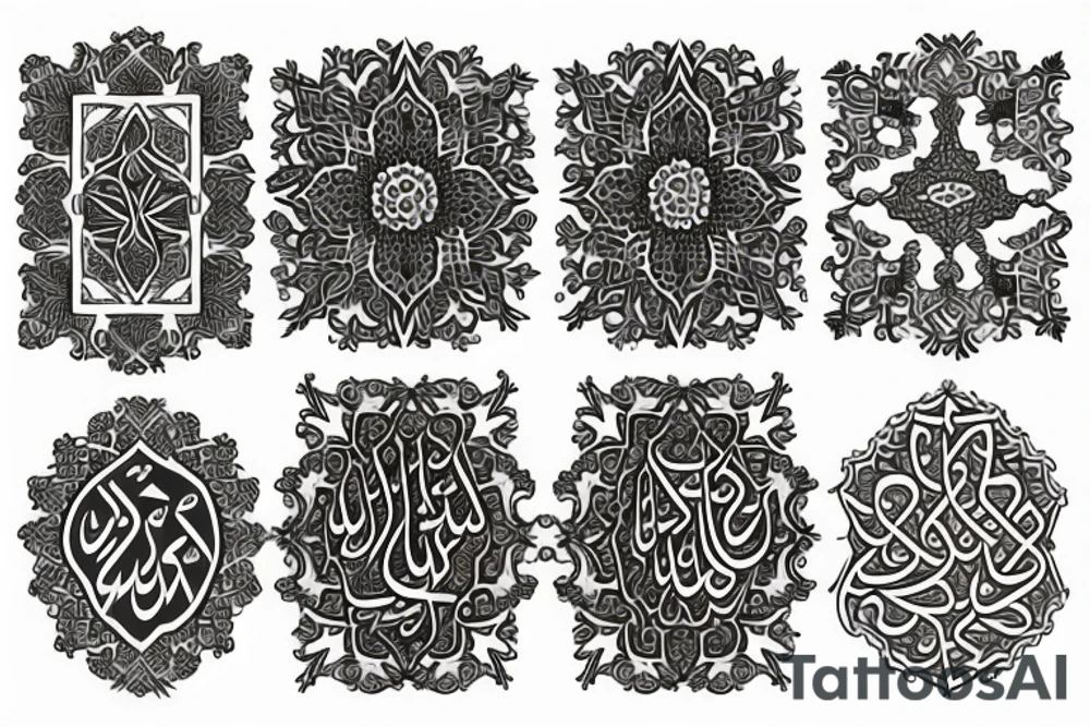 islamic tattoo idea