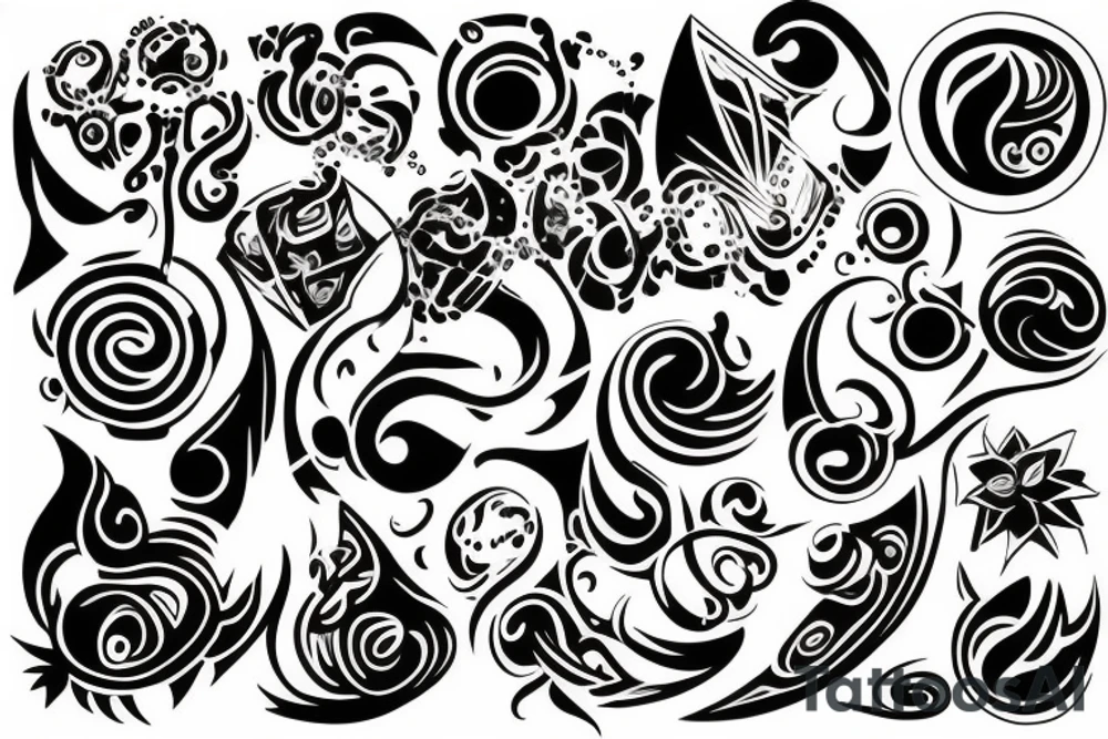 Abstract tattoo idea