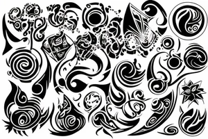 Abstract tattoo idea