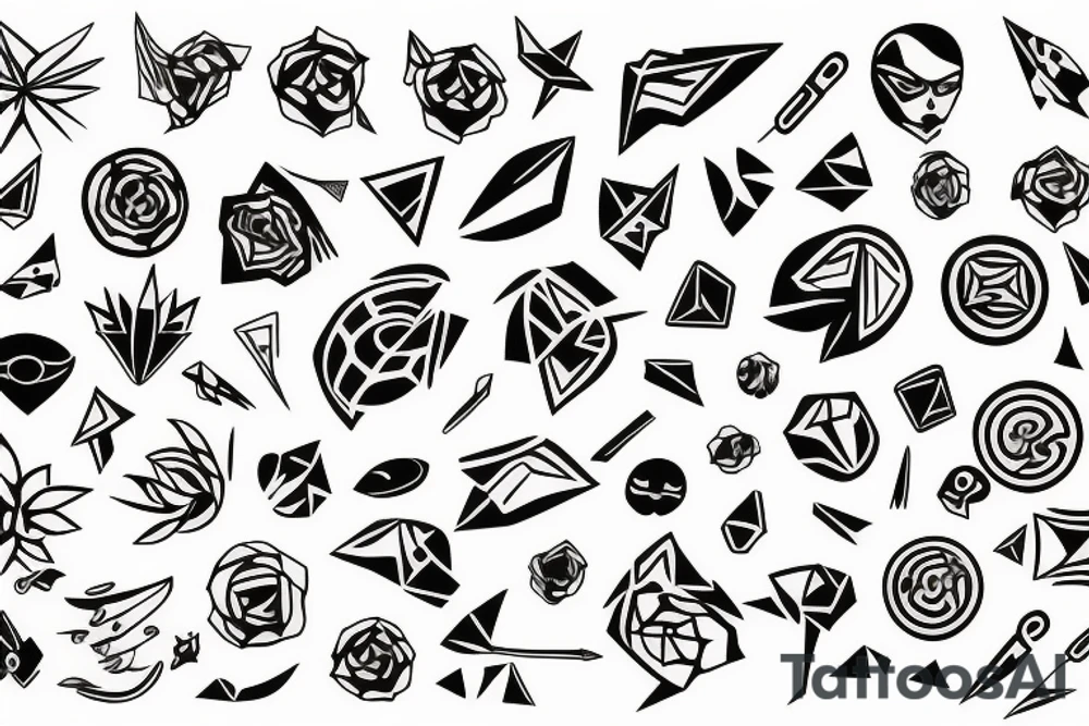 Abstract tattoo idea