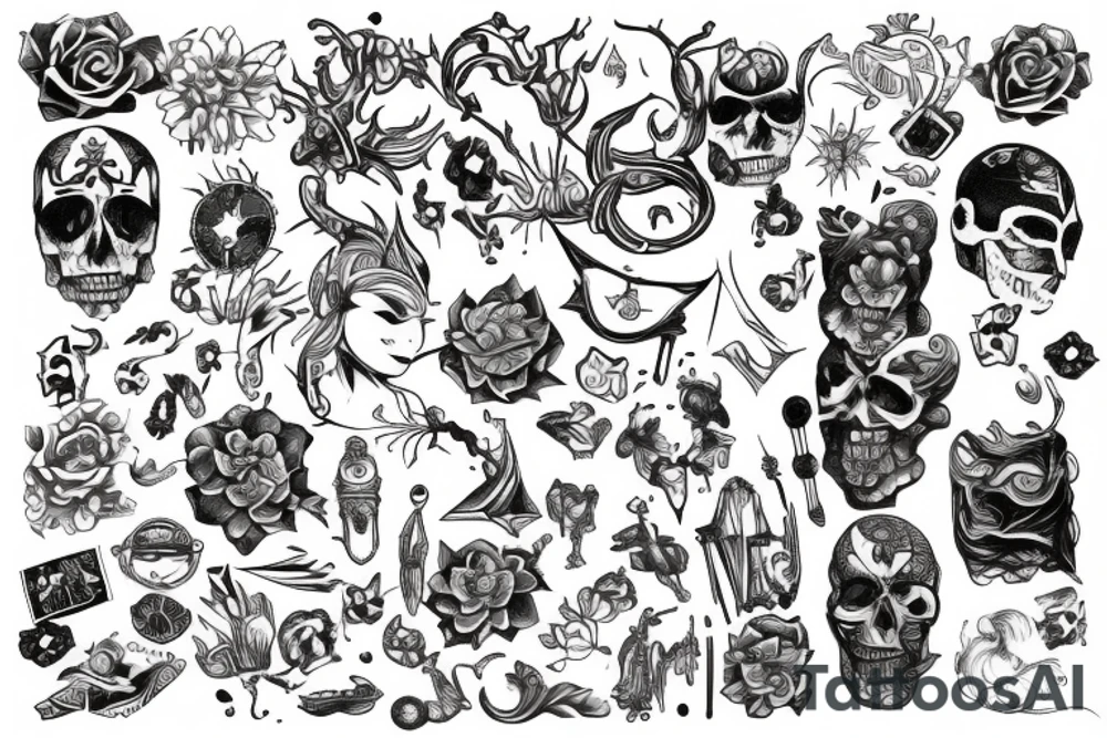 Trading tattoo idea