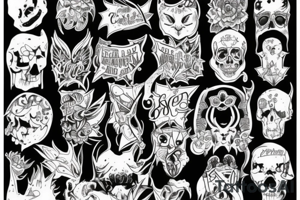 They told me all of my cages were mental
So I got wasted like all my potential tattoo idea