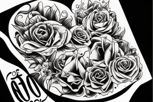 pain plus reflection equals progress tattoo idea