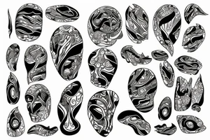 pain plus reflection equals progress tattoo idea