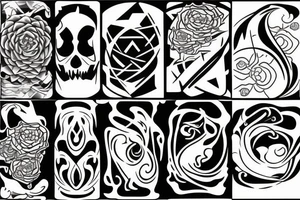 pain plus reflection equals progress tattoo idea