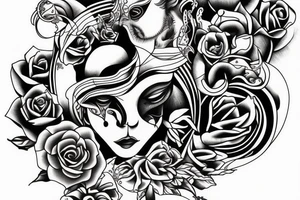 pain plus reflection equals progress tattoo idea