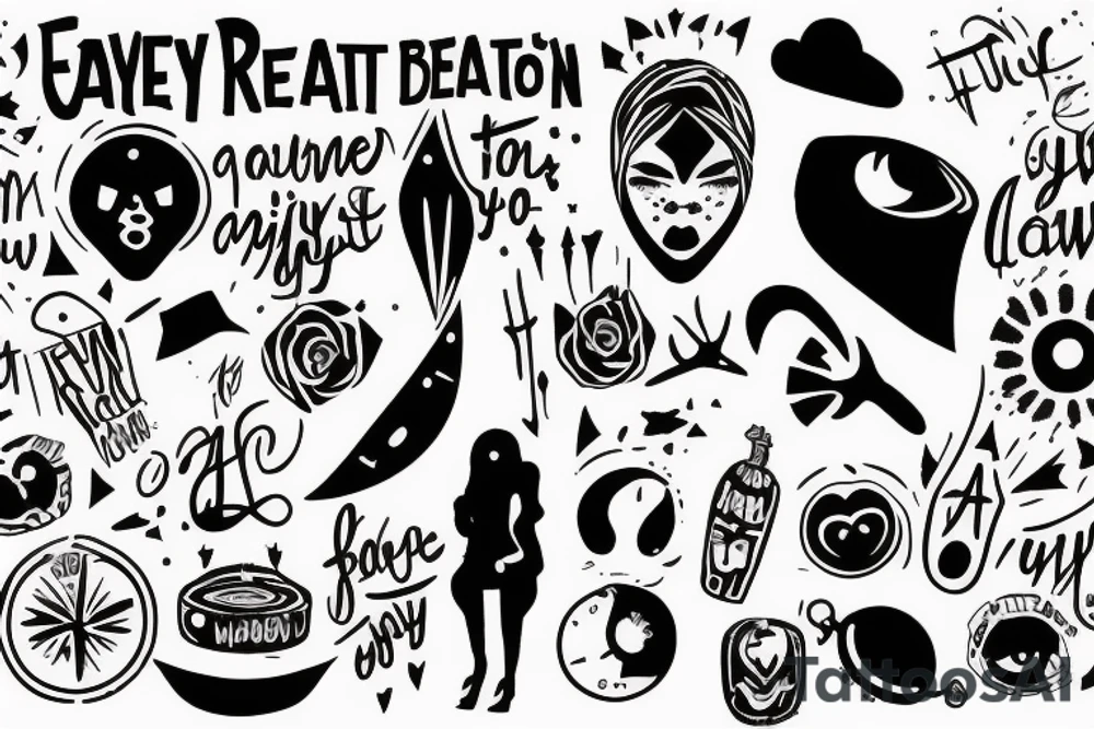 EVEN IF you are not ready for the day, it cannot always be night tattoo idea