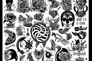 EVEN IF you are not ready for the day, it cannot always be night tattoo idea