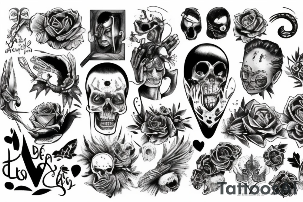 scared of day tattoo idea