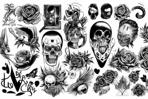 scared of day tattoo idea