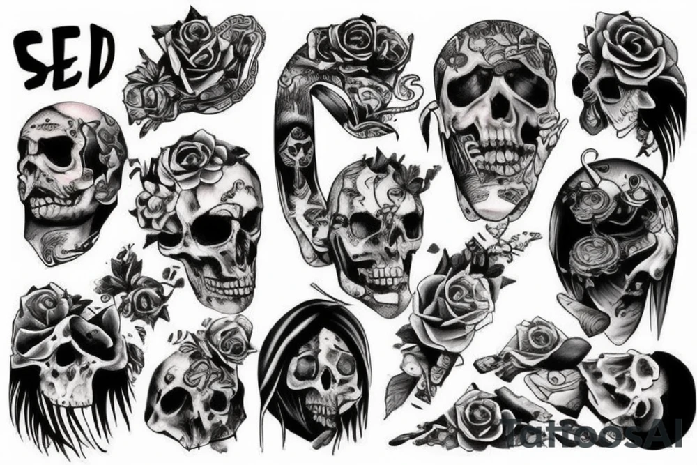scared of day tattoo idea