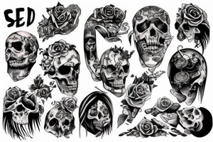 scared of day tattoo idea