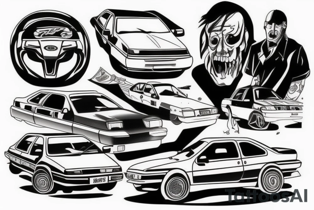 Ford sierra tattoo idea